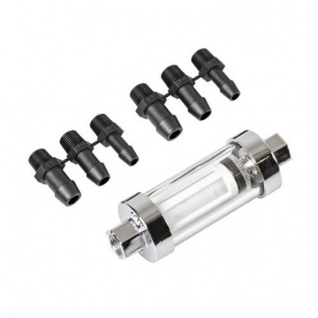 FILTRO CARBURANTE TRASPARENTE NYLON GRANDE