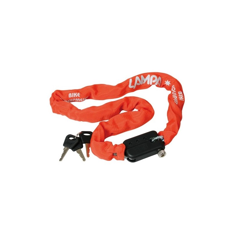 CATENA ANTIFURTO MOTO SNAKE 5,5 MM SEZIONE X 1MT LUNGHEZ LAMPA