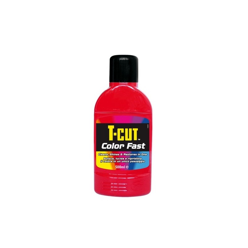 RIMUOVI GRAFFI FLACONE 500ML ROSSO CHIARO T-CUT COLOR FAST LAMPA