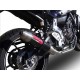 Scarico per YAMAHA MT-07 2014 GPR DEEPTONE INOX 2 IN 1