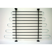 Barriera Per Cani Da Auto - Griglia In Acciaio, Regolabile 96-145cm, Universale - Foto 10