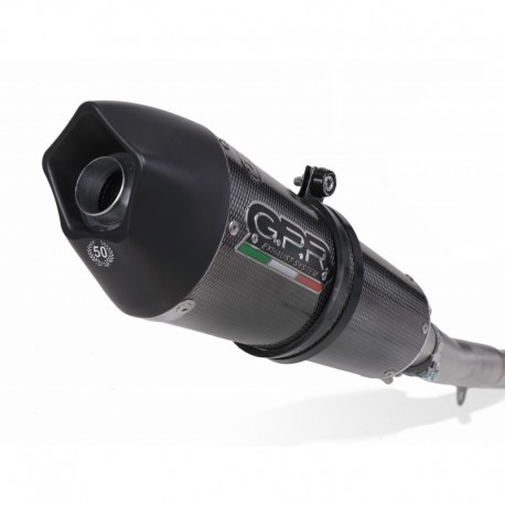 Terminale Con Raccordo Specifico Integra 700 2012 Scarico Omologato Serie Gpr Gpe Titanio Con Db Killer Estraibile