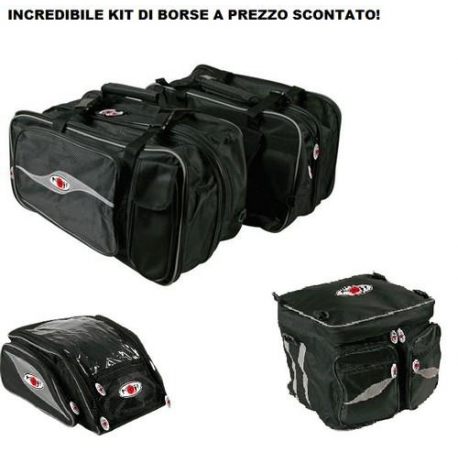pull communication implicit Ducati Monster 600-620-695-750-900-1000 Borse Laterali - Borsa Serbatoio -  Borsa Baule Side Tour Mcp - Universali Con Attacco