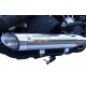 SCARICO GPR COMPATIBILE HARLEY DAVIDSON SPORTSTER 1200 DAL 2010 TERMINALI SCARICO OMOLOG.CON RACCORDO SLASH INOX