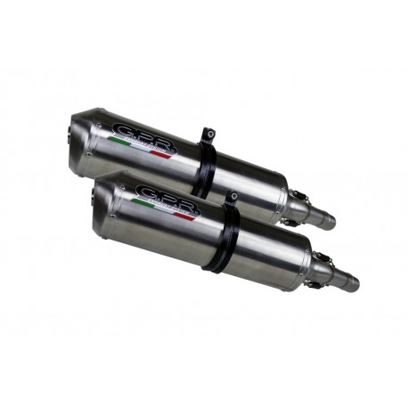 GPR SCARICHI SCARICO OMOLOG.CON RACCORDO D.15.1.SAT DUCATI MONSTER 620 2003/06 SATINOX