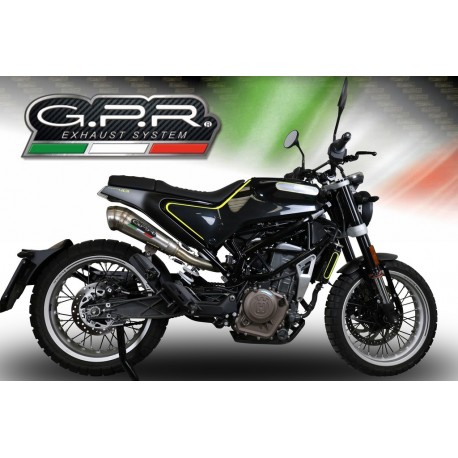 GPR SCARICO OMOLOGATO CON DECATALIZZATORE RACING E4.HU.50.PCEV HUSQVARNA VITPILEN 701 2018/20 E4 POWERCONE EVO