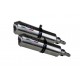 GPR SCARICHI SCARICO OMOLOG.CON RACCORDO GU.7.SAT MOTO GUZZI BREVA 750 2003/09 SATINOX