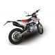 SCARICO GPR BETA RR 125 ENDURO LC 4T 2010/16 SCARICO OMOLOGATO CON RACCORDO FURORE NERO