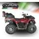 SCARICO GPR CAN AM 330 PASSO CORTO / SHORT CHASSIS SCARICO COMPLETO OMOLOGATO DEEPTONE ATV