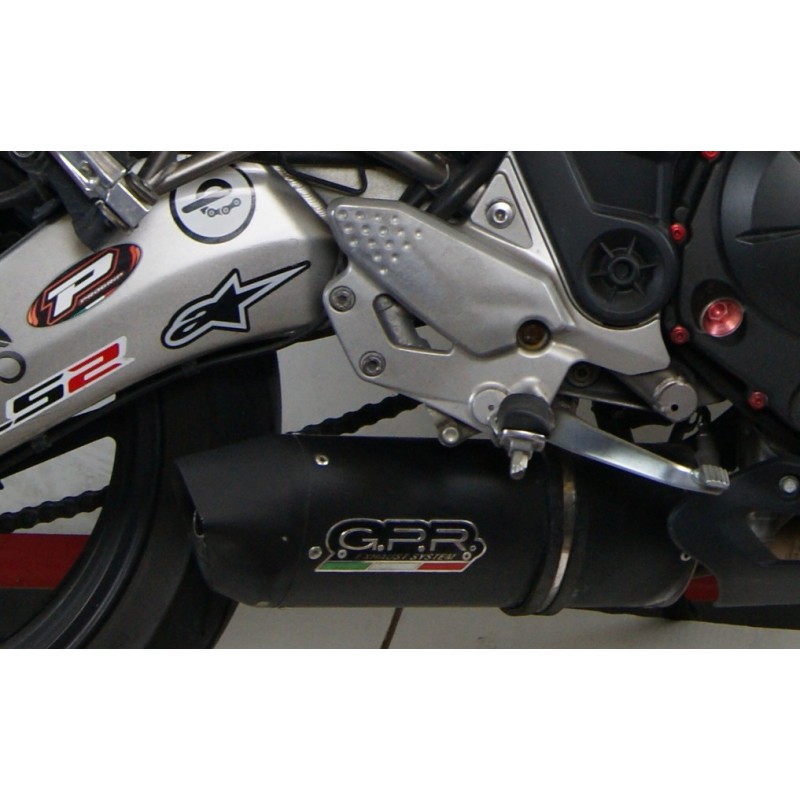 Scarico GPR Cf Moto 650 NK 2021/2022 e5 Scarico omologato catalizzato con  raccordo Furore Argento - GPR σσ Born to Run™ σσ Made in Italy