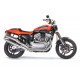 SCARICO GPR HARLEY DAVIDSON XR 1200 COPPIA SCARICHI OMOLOGATI CON RACCORDO POPPY TONDO