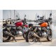 SCARICO GPR HONDA AFRICA TWIN 650 RD03 1988/89 COPPIA DI SILENZIATORI OMOLOGATI SENZA RACCORDO DEEPTONE BRONZE CAFÈ RACER