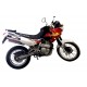 SCARICO GPR HONDA DOMINATOR NX 650 1988/01 SCARICO SEMICOMPLETO OMOLOGATO TRIOVAL