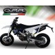 SCARICO GPR HUSQVARNA ENDURO 701 2017/20 E4 SCARICO OMOLOGATO CATALIZZATO CON RACCORDO GP EVO4 POPPY