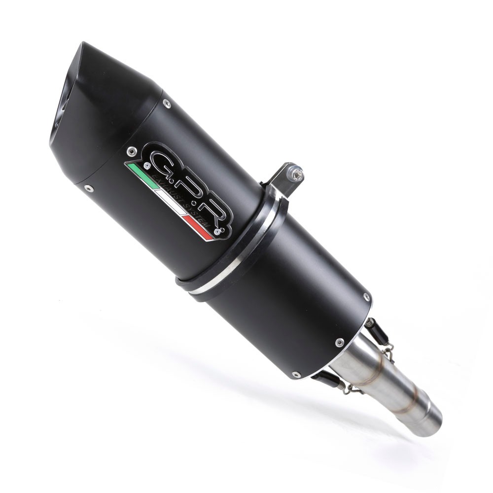 SCARICO GPR KAWASAKI NINJA 250 R 2007/14 SCARICO OMOLOGATO CON RACCORDO  FURORE NERO