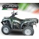 SCARICO GPR KAWASAKI KVF 750 2008-11 SCARICO COMPLETO OMOLOGATO DEEPTONE ATV