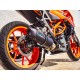 SCARICO GPR KTM DUKE 125 2017/20 E4 SCARICO OMOLOGATO CON RACCORDO FURORE EVO4 NERO