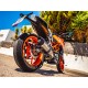 SCARICO GPR KTM DUKE 125 2017/20 E4 SCARICO OMOLOGATO CON RACCORDO GP EVO4 POPPY