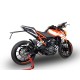 SCARICO GPR KTM DUKE 125 2017/20 E4 SCARICO OMOLOGATO CON RACCORDO M3 BLACK TITANIUM