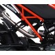 SCARICO GPR KTM DUKE 125 2017/20 E4 SCARICO OMOLOGATO CATALIZZATO CON RACCORDO M3 TITANIUM NATURAL