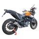 SCARICO GPR KTM ADVENTURE 390 2020 E4 SCARICO OMOLOGATO CON RACCORDO M3 TITANIUM NATURAL