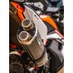 SCARICO GPR KTM ADVENTURE 890 - 890 R RALLY 2021/2022 E5 SCARICO OMOLOGATO CON RACCORDO DUAL POPPY
