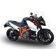 SCARICO GPR KTM SUPERDUKE 990 - R 2004/12 COPPIA SCARICHI OMOLOGATI CATALIZZATI CON RACCORDO GPE ANN. POPPY