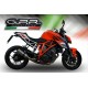 SCARICO GPR KTM SUPERDUKE 1290 R 2017/19 E4 SCARICO OMOLOGATO CON RACCORDO M3 INOX 