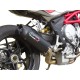 SCARICO GPR MV AGUSTA BRUTALE 800 2012/16-RR E3 SCARICO OMOLOGATO CATALIZZATO FURORE NERO