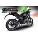 SCARICO GPR ROYAL ENFIELD HIMALAYAN 410 2017/20 E4 D.42,5 SCARICO OMOLOGATO PER RUMORE CON RACCORDO RACING FURORE NERO