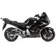 SCARICO GPR YAMAHA FJR 1300 2006/16 COPPIA SCARICHI OMOLOGATI FURORE NERO