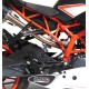 SCARICO GPR PER KTM RC 390 2015/2016 E3 TERMINALE SCARICO OMOLOGATO CON RACCORDO FURORE ALLUMINIO 