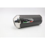 SCARICO GPR PER CF MOTO 650 NK 2012/16 TERMINALE SCARICO OMOLOGATO CON RACCORDO POWER STREET CARBON 