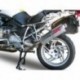 Scarico occasione lievi difetti estetici GPR Bmw R 1200 Gs 2004/09 Scarico omologato con raccordo Trioval