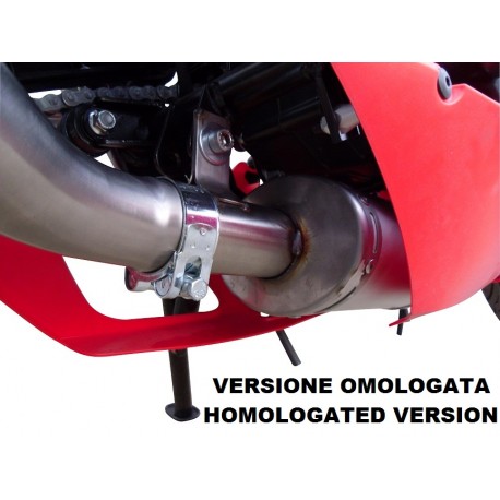 SCARICO GPR COMPATIBILE CON APRILIA RS 4 125 2011-2016, DEEPTONE INOX