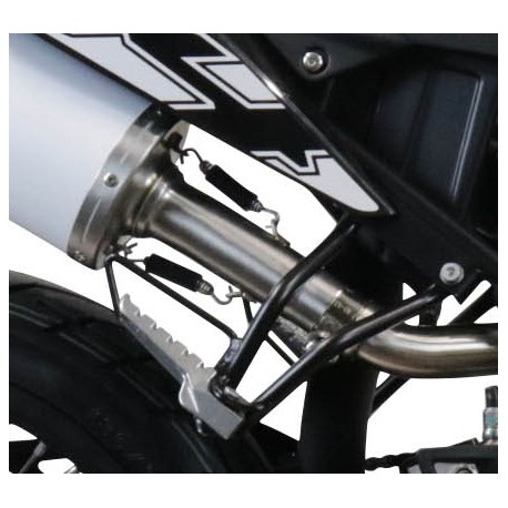 SCARICO GPR COMPATIBILE CON APRILIA RX 125 2021-2024, FURORE EVO4 NERO