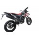 SCARICO GPR COMPATIBILE CON APRILIA SX 125 2021-2024, FURORE EVO4 NERO