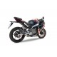 SCARICO GPR COMPATIBILE CON APRILIA RS 457 2024-2025, NEW GRAND PRIX EVO BLACK TITANIUM