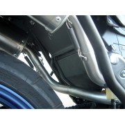SCARICO GPR COMPATIBILE CON APRILIA PEGASO STRADA 650 2005-2011, SATINOX