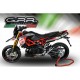 SCARICO GPR COMPATIBILE CON APRILIA SHIVER 900 2017-2020, NEW GRAND PRIX EVO TITANIUM