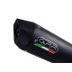 SCARICO GPR COMPATIBILE CON APRILIA SHIVER 900 2017-2020, FURORE NERO