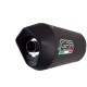 SCARICO GPR COMPATIBILE CON APRILIA SHIVER 900 2017-2020, FURORE NERO