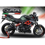 SCARICO GPR COMPATIBILE CON APRILIA SHIVER 900 2017-2020, NEW GRAND PRIX EVO TITANIUM