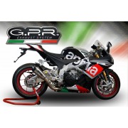 SCARICO GPR COMPATIBILE CON APRILIA RSV4 1000 2015-2016, NEW GRAND PRIX EVO TITANIUM