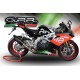 SCARICO GPR COMPATIBILE CON APRILIA RSV4 1100 RACING FACTORY 2019-2020, FURORE NERO