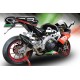 SCARICO GPR COMPATIBILE CON APRILIA RSV4 1100 RACING FACTORY 2019-2020, FURORE NERO