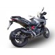 SCARICO GPR COMPATIBILE CON APRILIA CAPONORD 1200 2013-2016, FURORE NERO