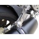 SCARICO GPR COMPATIBILE CON APRILIA CAPONORD 1200 2013-2016, FURORE NERO