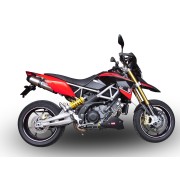 SCARICO GPR COMPATIBILE CON APRILIA DORSODURO 1200 2011-2016, NEW GRAND PRIX EVO TITANIUM