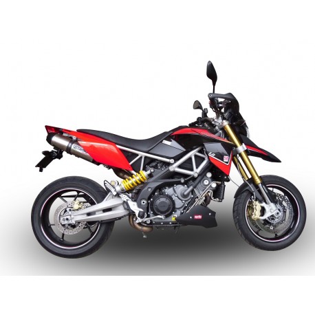 SCARICO GPR COMPATIBILE CON APRILIA DORSODURO 1200 2011-2016, NEW GRAND PRIX EVO TITANIUM